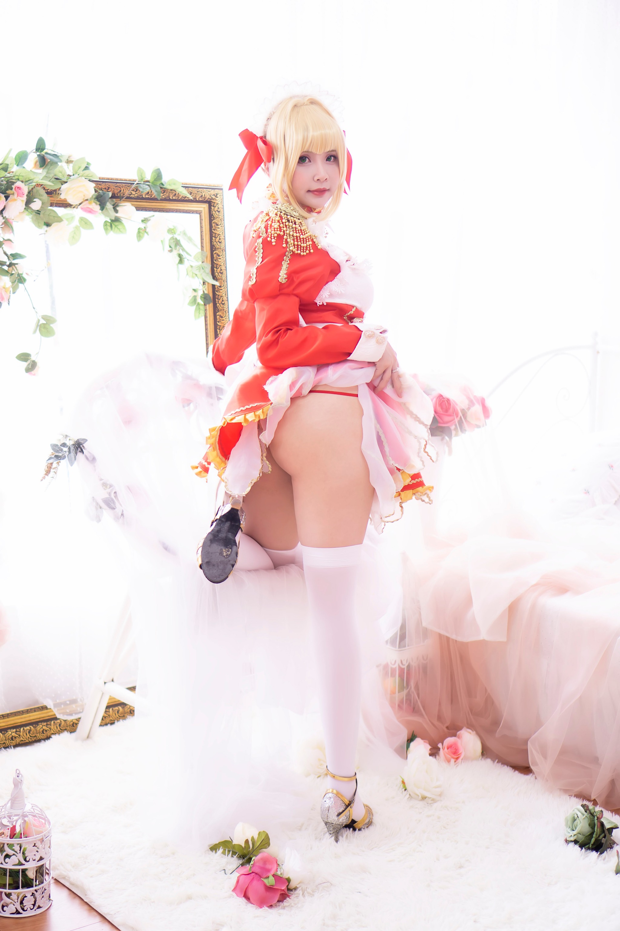 图片[1]-Hana Bunny – NO.086 Nero Maid[18P]-XikXak